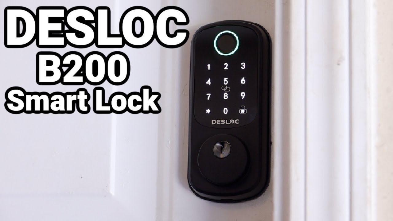 DESLOC B200 Smart Lock w AI Fingerprint Technology! Extreme Value ...