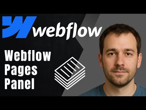 Webflow: Pages Panel Explained (Quick Layout & Structure Tutorial)