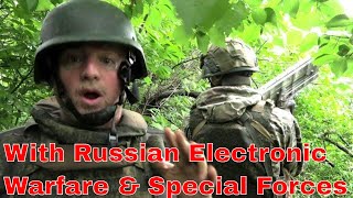 With Russian DPR Special Forces Recon &amp; Electronic Warfare Team On Ukraine Frontline Mission