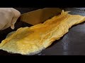 오믈렛 치즈 샌드위치 omelette cheese sandwich / korean street food