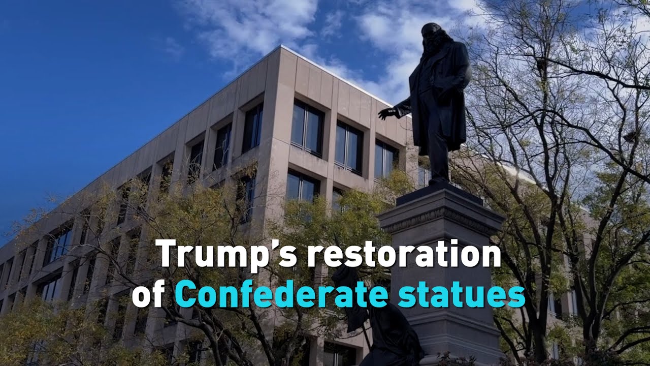 Trump’s restoration of Confederate statues