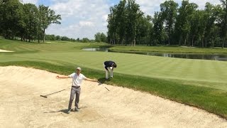 Jordan Spieth replicates his iconic shot from bunker at John Deere