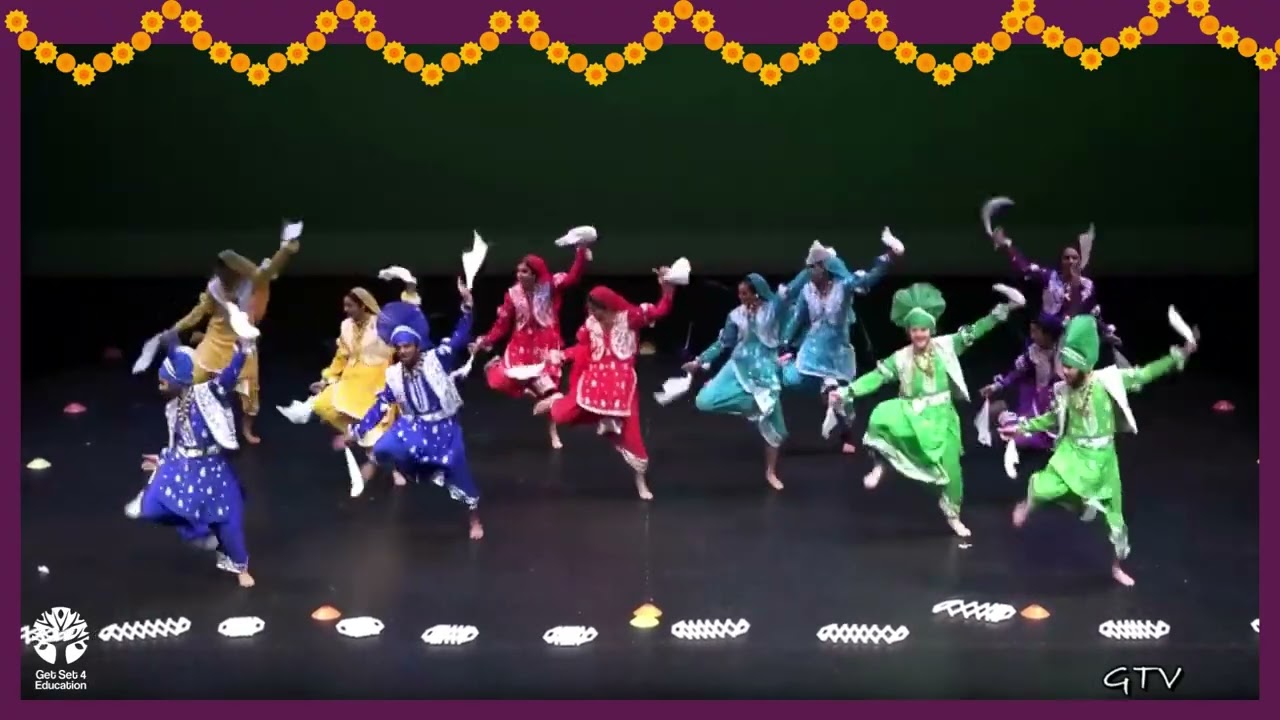 Get Set 4 Education: Bhangra Dance L2 - YouTube