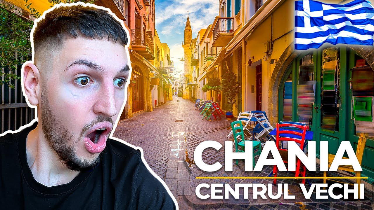 Am ajuns in Chania, CRETA! Luam la pas cel mai frumos centru vechi al insulei