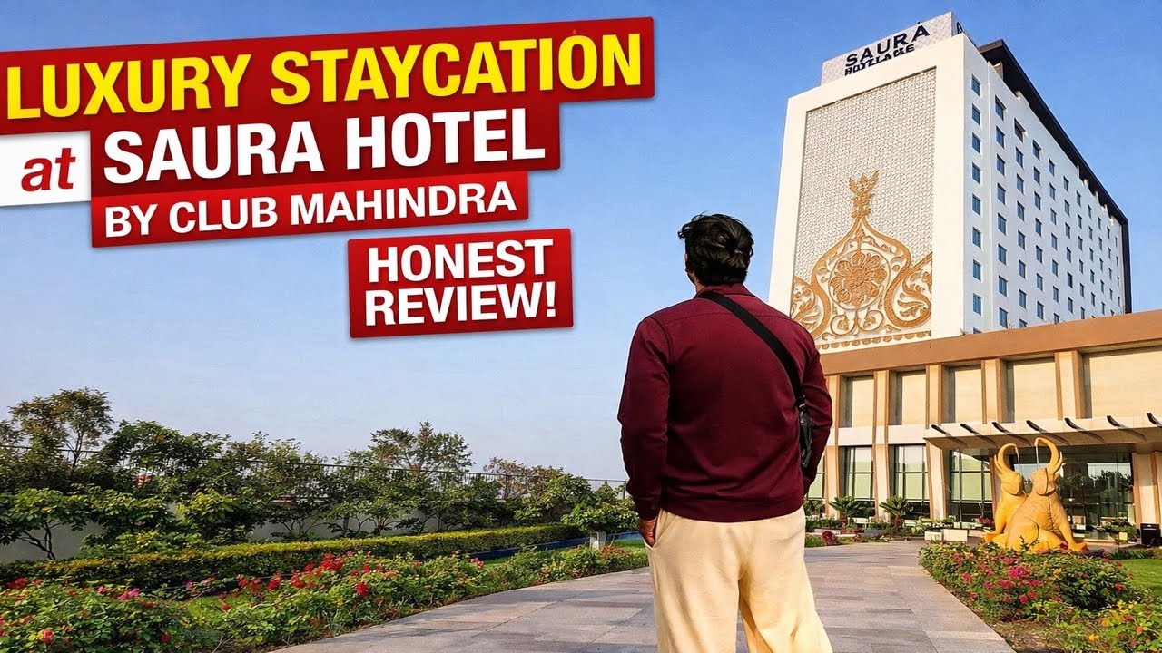 Our Luxury Escape in Agra! 🏨 | Saura Hotel (Club Mahindra) Review