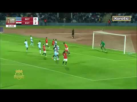 ملخص مباراة مصر و بوتسوانا تصفيات كاس افريقيا 2025