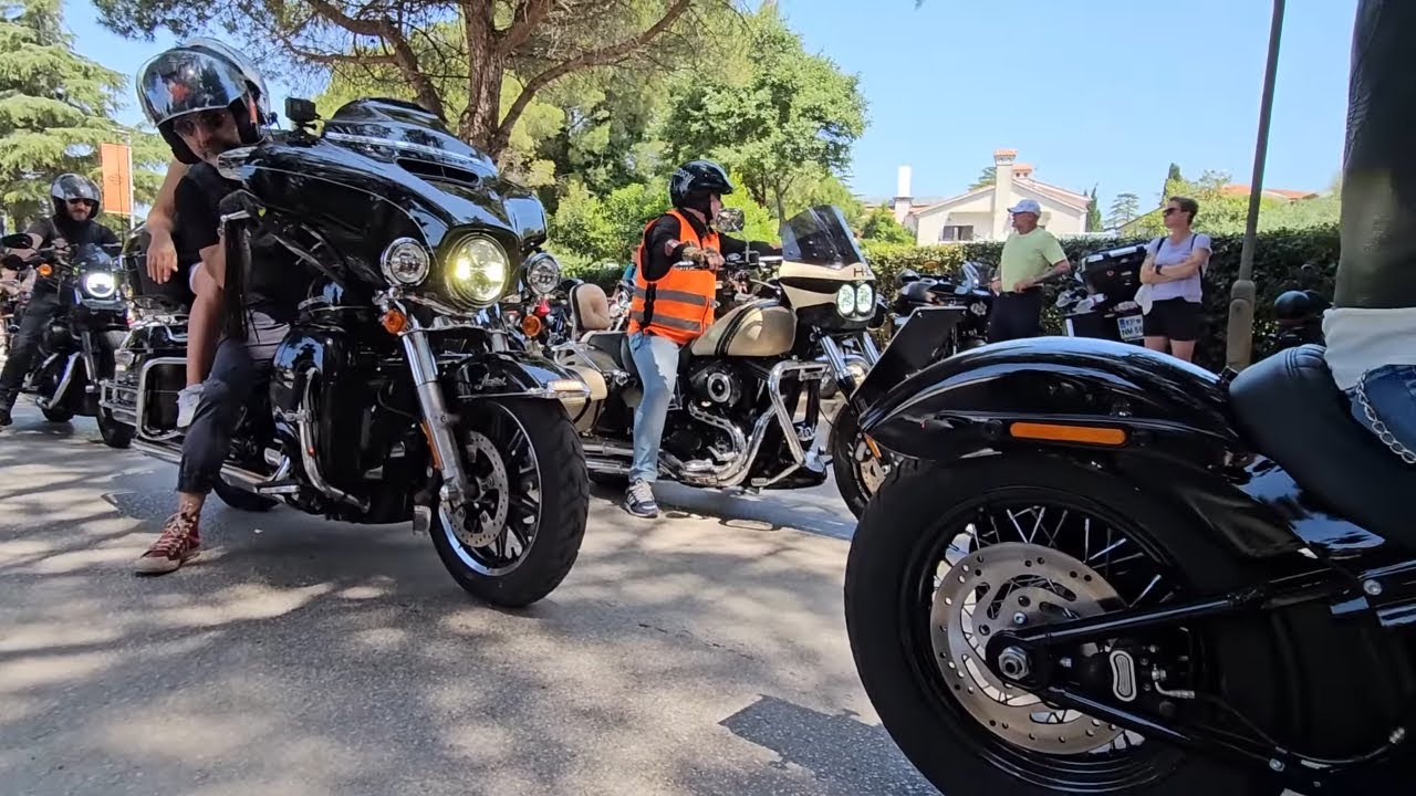 2025 European HOG Rally - Thousands Harley Davidson Bikes On The Streets, Old-New, AMAZING Sound!