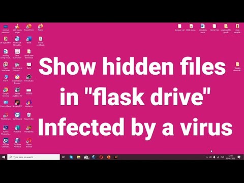 How to recover Hidden files infected by a virus|using command prompt