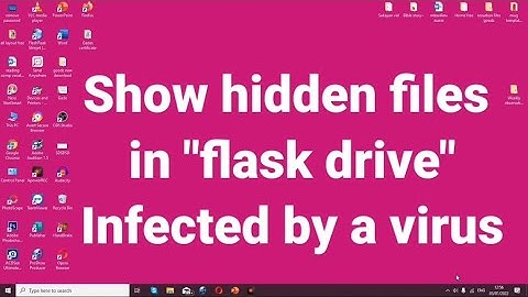 How to recover Hidden files infected by a virus|using command prompt