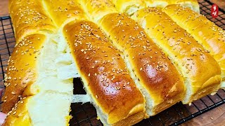 👉 Super Soft Hand-Torn Milk Bread | Infused with milky aroma, fluffy and stretchy！