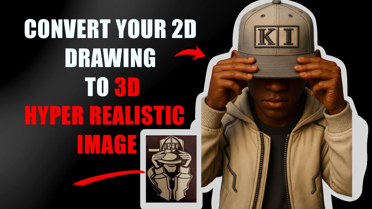 How to Convert 2D Image to 3D HYPER REALISTIC Image FREE using “COPILOT AI” 