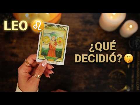 LEO ♌ There Is Something They Have Already Decided… But They Haven't Told You Yet… ❤️🤫