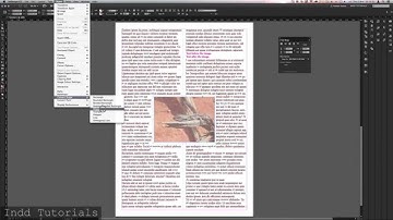 How to use the Text Wrap function in Adobe InDesign – Tutorial  (Full HD)