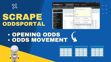Scrape OddsPortal | Opening Odds & Odds Movement | WebHarvy 2025