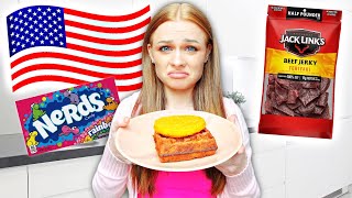 ONLY EATING AMERICAN FOOD FOR 24 HOURS