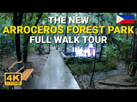 The Newly Renovated Arroceros Forest Park Full Walk Tour【4K】