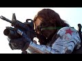 Highway fight scene  captain america the winter soldier 2014 movie clip