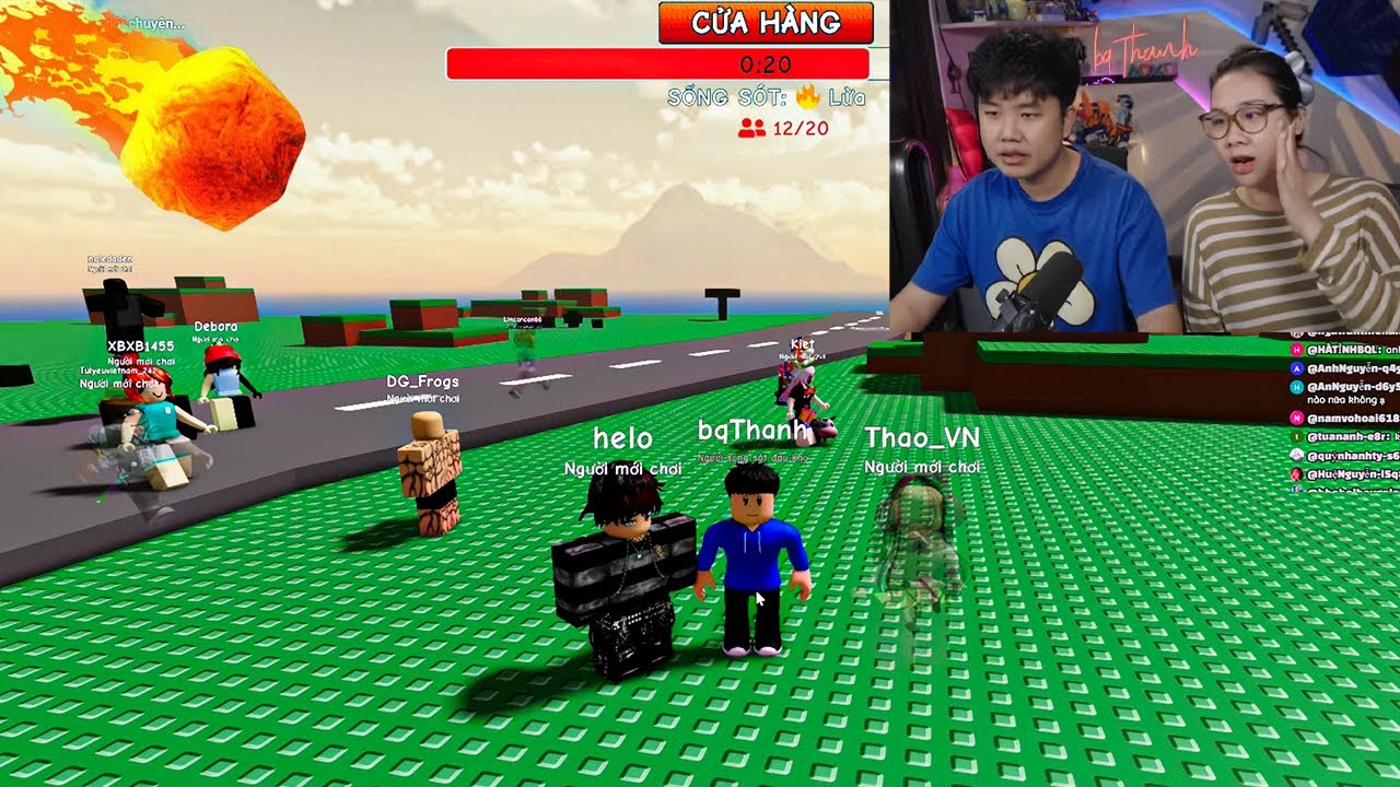 bqThanh và Ốc Stream sinh tồn thảm họa thiên tai + ăn uống