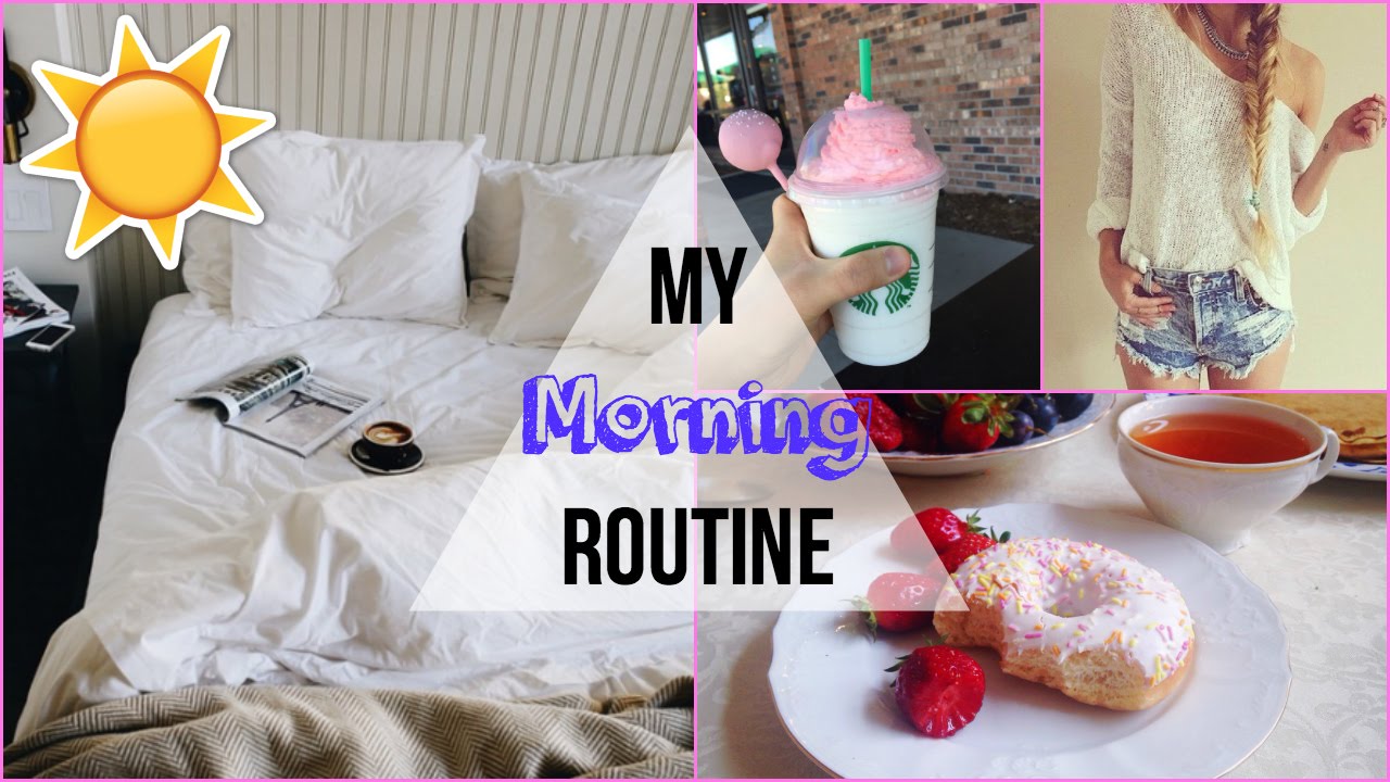 Morning Routine 2015 - YouTube