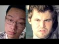 Last Moments of Magnus Carlsen vs Wei Yi in Chessable Masters 2022