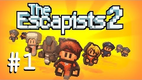 [Episode 1] The Escapists 2 PS4 Gameplay [Tutorial/Opening Prison]