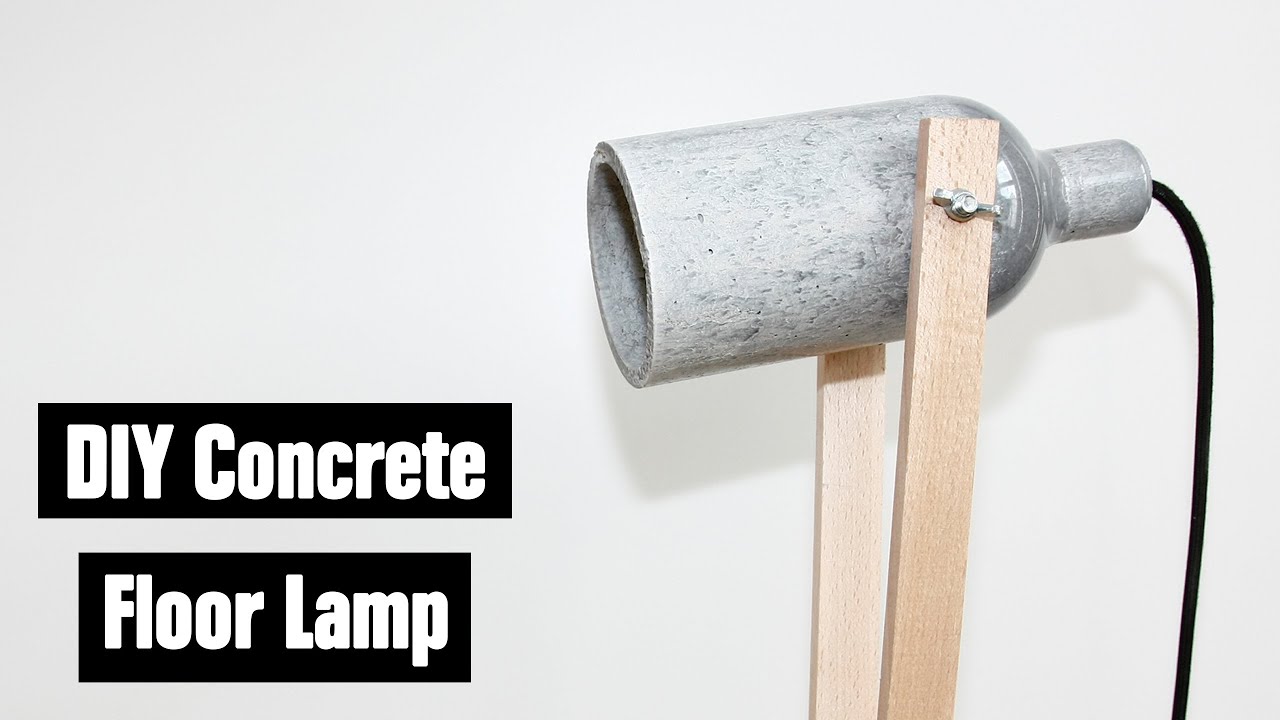 concrete floor lamp