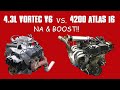 4.3L VORTEC V6 VS 4200 ATLAS INLINE 6 (VORTEC VS AMERI-BARRA)