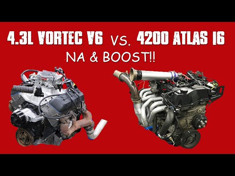 4.3L VORTEC V6 VS 4200 ATLAS INLINE 6 (VORTEC VS AMERI-BARRA)