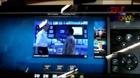 ISE 2012: AMX Introduces Modero Touch Panel Product Line