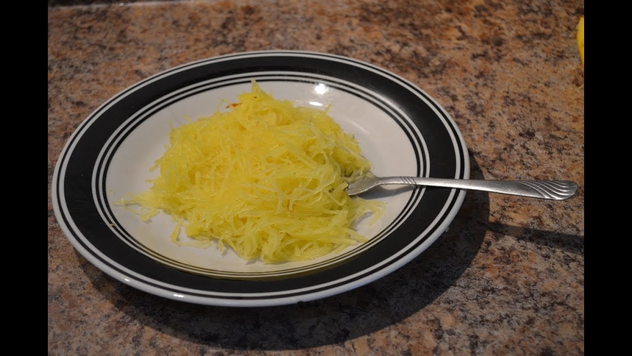 Roast Spaghetti Squash - YouTube