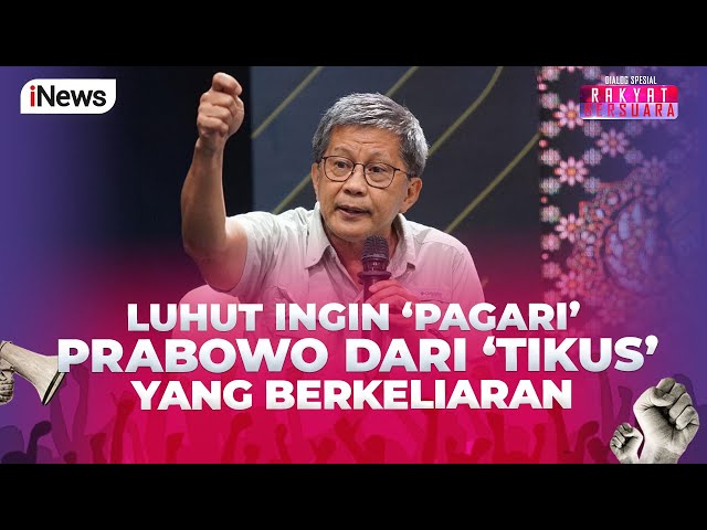 Rocky: Luhut Ingin Pagari Prabowo dari Tikus yang Berkeliaran - Rakyat Bersuara 14/05 class=