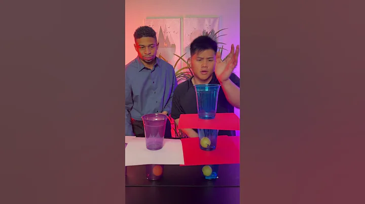 The cup tower challenge! #shorts