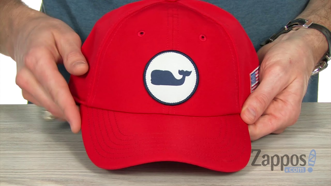 Vineyard Vines Performance Classic Whale Dot Hat SKU: 9024184