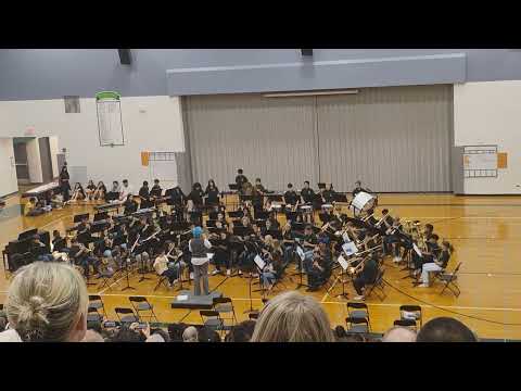 Winston Campus Middle School playing Midnight Misson ❤