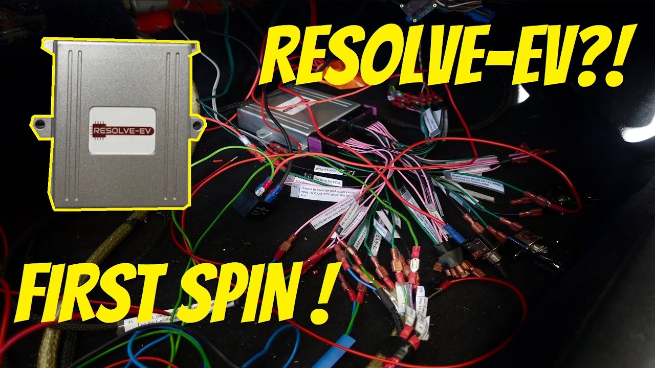 Wiring in the Resolve EV controller and STARTING! [EVNX EP12] - YouTube