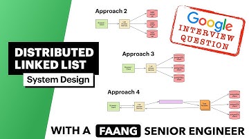 Google Interview Question | System Design: Distibuted Linked List