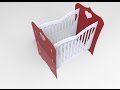 Design of a baby bed crib with solidworks for laser cutting Part 1 Design of a baby bed crib with solidworks for laser cutting Part 1