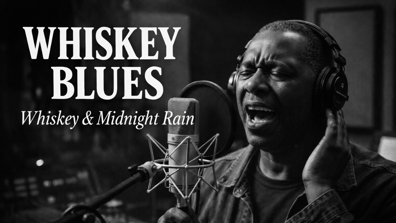 Midnight Chicago Blues – Relaxing Slow Guitar for Whiskey Nights