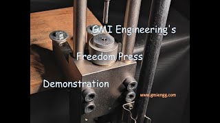 Freedom Press - Mark Ii - Airgun Slug Pellet Swaging Tool - Gmi Engineering