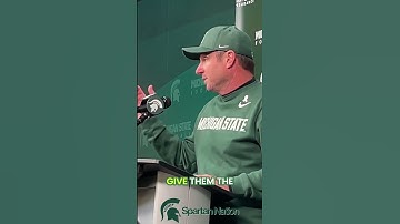 Michigan State Spartans HC Jonathan Smith Summarizes Game Performance