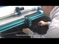 How to replace the X Axis belt