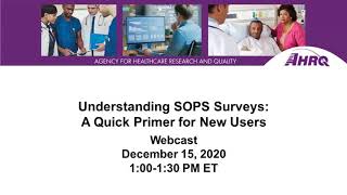 Understanding SOPS Surveys: A Quick Primer for New Users