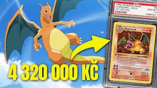 Top 10 nejdražších Pokémon karet s Charizardem