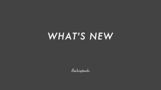 WHAT'S NEW chord progression - Backing Track (no piano)
