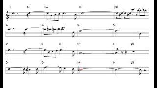 Angustia  Bienvenido Granda  Bolero  Eb Alto Sax Play Along