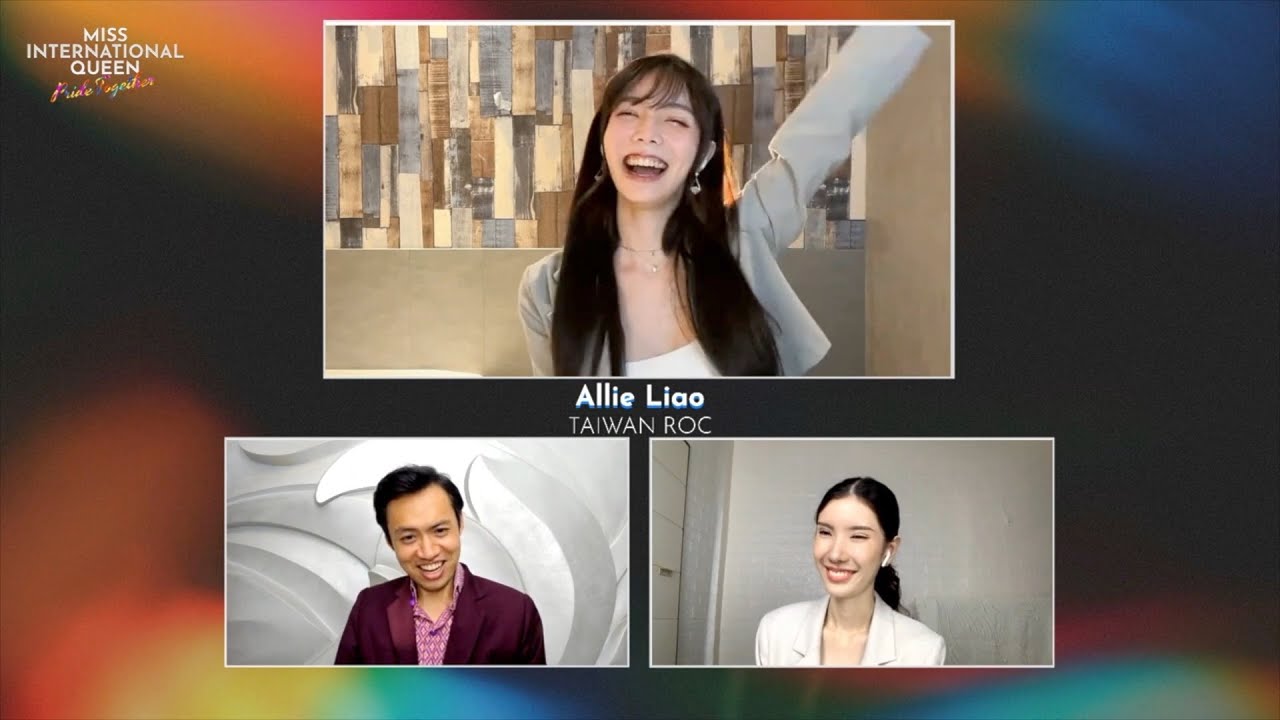 【愛里 】當主持人說出台灣「中華民國」時... @MissInternationalQueen - YouTube