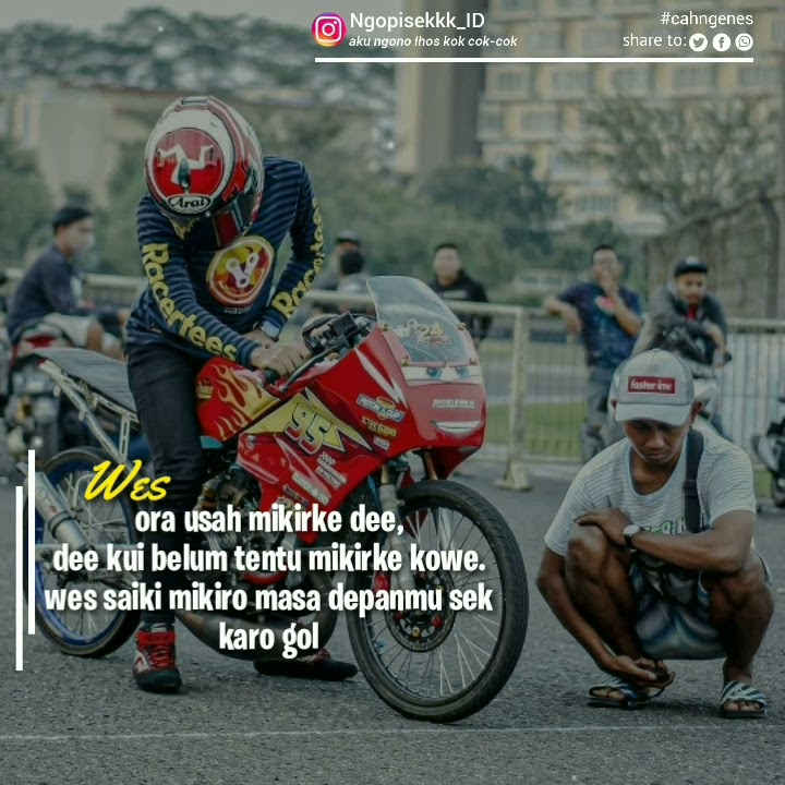 Story wa 30 detik drag bike