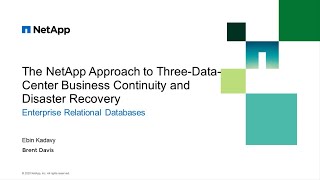 Three-Way Disaster Recovery and Business Continuity - Part 1