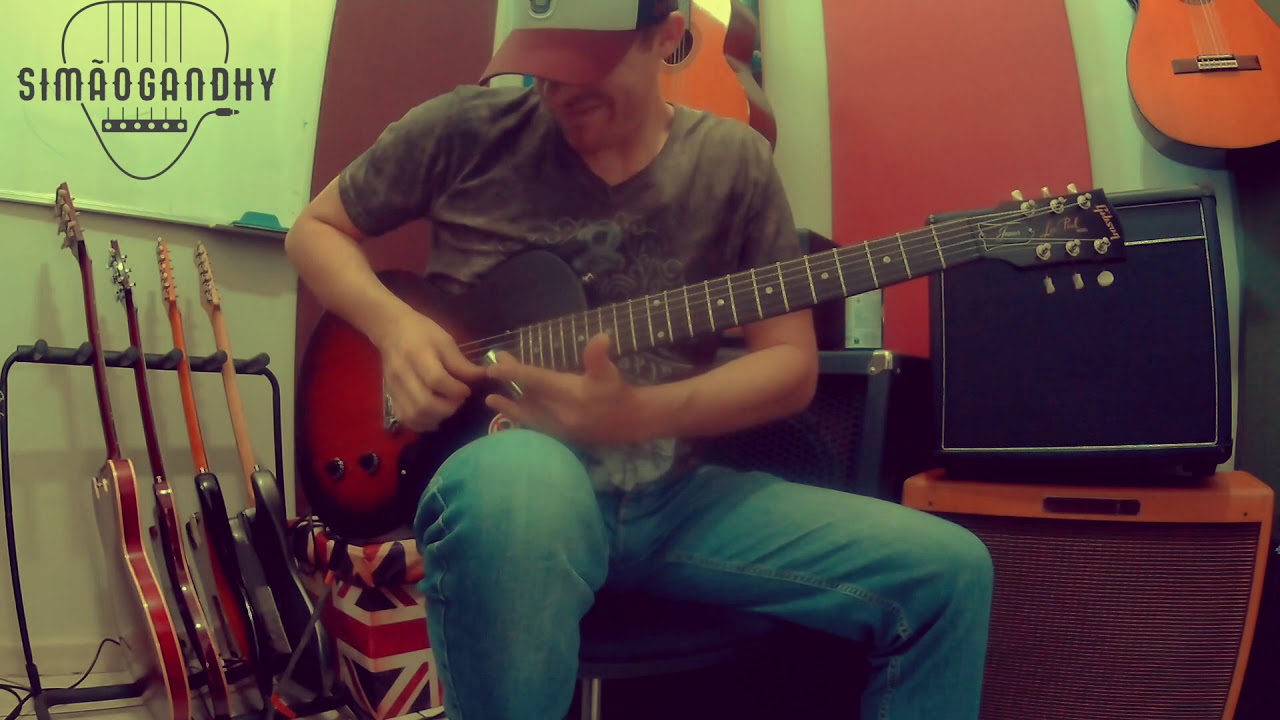 Slide guitar Gibson Les Paul Jr YouTube