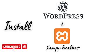 How to install wordpress through xampp localhost
